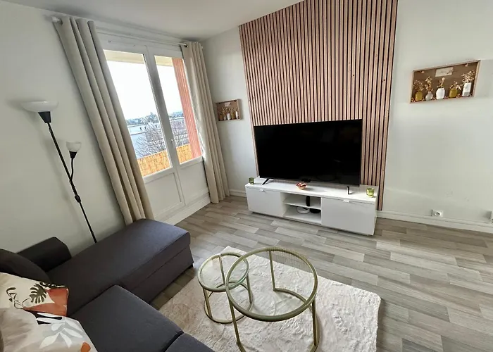 Cocon Cosy Et Verdoyant - Private Parking, Breakfast, Wifi, Netflix